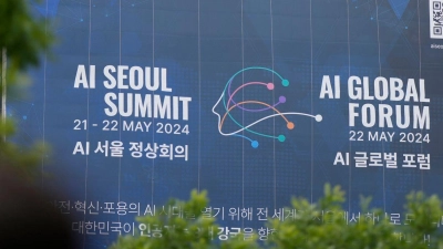 Südkorea veranstaltet diese Woche einen Minigipfel über die Risiken und die Regulierung der künstlichen Intelligenz. (Foto: Lee Jin-man/AP)