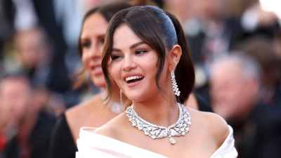 Selena Gomez bei der Premiere des Films „Emilia Perez“ in Cannes. (Foto: Vianney Le Caer/Invision/AP/dpa)