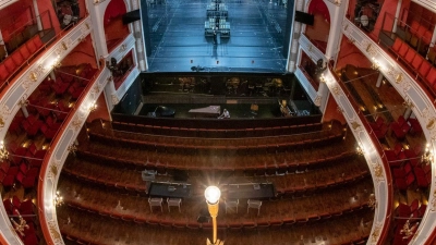 Das Opernhaus im Staatstheater Nürnberg. (Foto: Daniel Karmann/dpa)