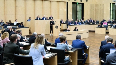 Der Bundesrat hat heute mehrere Gesetze der Bundesregierung ohne große Debatte gebilligt. (Foto: Bernd von Jutrczenka/dpa)