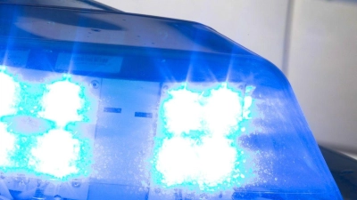 Ein Blaulicht leuchtet auf dem Dach eines Polizeiwagens. (Foto: Friso Gentsch/dpa/Symbolbild)