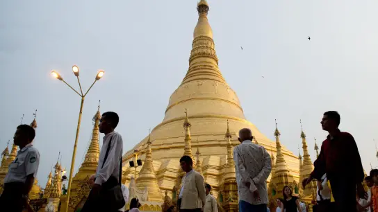 Im Jahr 2019 reisten noch rund 4,3 Millionen Touristen nach Myanmar. (Foto: picture alliance / Sebastian Kahnert/dpa)