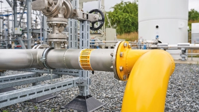 Das Foto zeigt eine Wasserstoff-Pipeline. Im Landkreis wird man sie allerdings kaum sehen. Es wird lediglich eine Erdgasleitung umgenutzt, die jetzt schon unterirdisch verläuft. (Foto: Swen Gottschall)