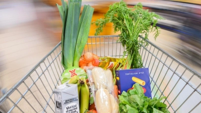 Für Nahrungsmittel zahlten  Verbraucher im März 0,7 Prozent weniger als ein Jahr zuvor. (Foto: Julian Stratenschulte/dpa)