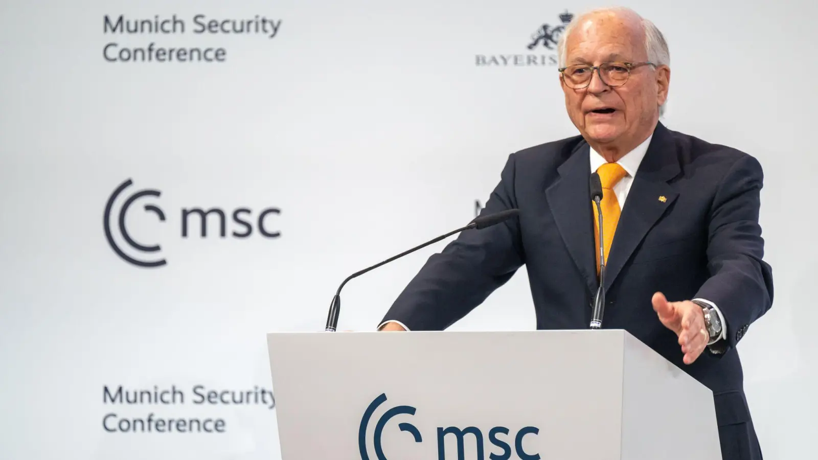 Schon bis 2024 hatten AfD-Politiker an der Sicherheitskonferenz teilgenommen. (Foto: Peter Kneffel/dpa)