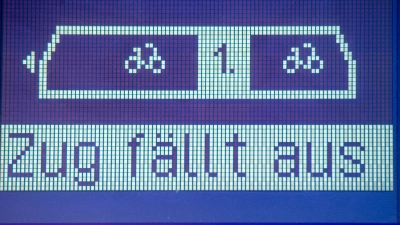 Aktuell ist der Zugverkehr auf der Strecke zwischen Steinach und Neustadt/Aisch beeinträchtigt. Ersatzweise wird ein Pendelverkehr per Bus organisiert. (Foto: Stefan Sauer/dpa/Symbolbild)