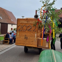 „Aus alt mach jung”: Die Altweibermühle ist auch in diesem Jahr Teil des Kerwaumzuges.  (Foto: Angelina Kolb)