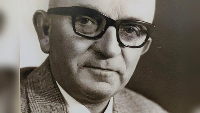 Hans Ehrmann, der letzte Bürgermeister von Reusch, kam durch Losglück in sein Amt. (Archivbild: Feuerwehr Reusch)