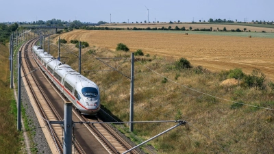 Die Deutsche Bahn erwartet angesichts der Hitze und angekündigter Unwetter eine hohe Belastung für ihre Infrastruktur. (Archivbild)  (Foto: Jan Woitas/dpa)
