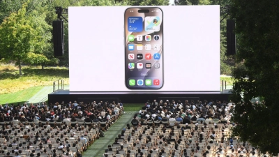 Bei der WWDC gibt Apple traditionell einen Ausblick auf kommende Software und Dienste. (Foto: Noah Berger/FR34727 AP/AP/dpa)
