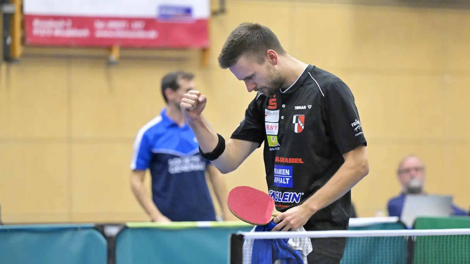 Geschafft: Jakub Folwarski punktete wieder eifrig für Windsbach. (Foto: Martin Rügner)