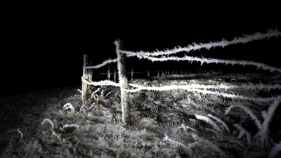 Bis auf minus 12 Grad können die Temperaturen in Bayern in der Nacht auf Montag sinken. (Archivbild) (Foto: Karl-Josef Hildenbrand/dpa)