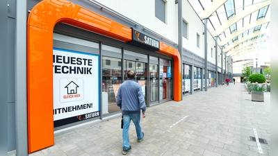 Der Saturn im Brücken-Center ist eine von zwei Filialen des Elektronikhändlers Ceconomy in Ansbach. (Archivbild: Jim Albright)