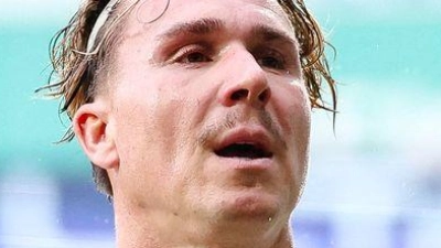 Kapitän und Matchwinner gegen Braunschweig: Fürths Doppelpacker Felix Klaus. (Foto: Daniel Löb/dpa)