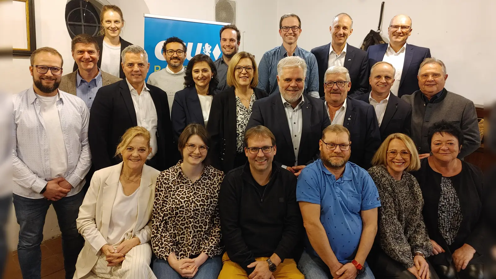 Sie wollen wieder für ein besseres Image der Stadt Bad Windsheim sorgen. Diese Kandidatinnen und Kandidaten vertreten die CSU bei der Kommunalwahl 2026. (Foto: Katrin Merklein)