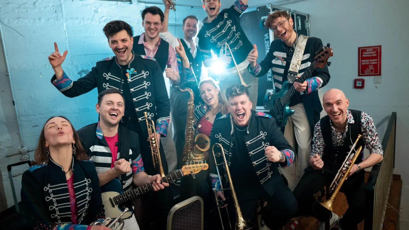 Die Band Druckluft hat mit „Karnevalsmaus“ einen Hit gelandet. (Archivfoto) (Foto: Fabian Strauch/dpa)