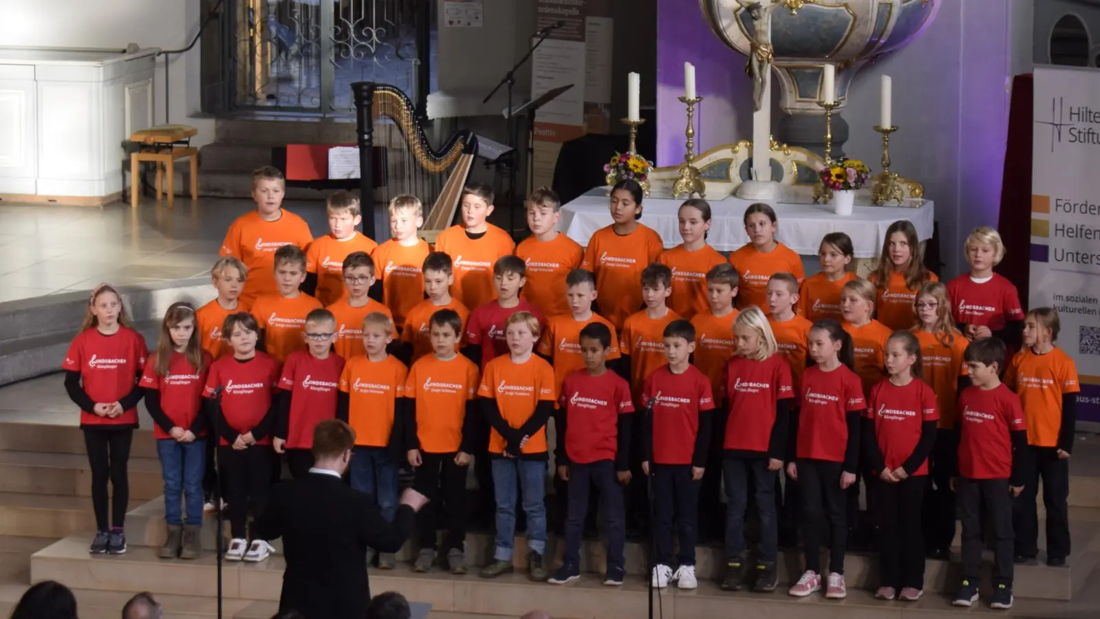 Gaben ihr Debüt: der Chor Junge Stimmen der Windsbacher (Foto: Christina Özbek)