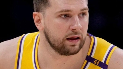 Bekommt einen neuen Boss: Lakers-Star Luka Doncic. (Archivbild) (Foto: Eric Thayer/AP/dpa)