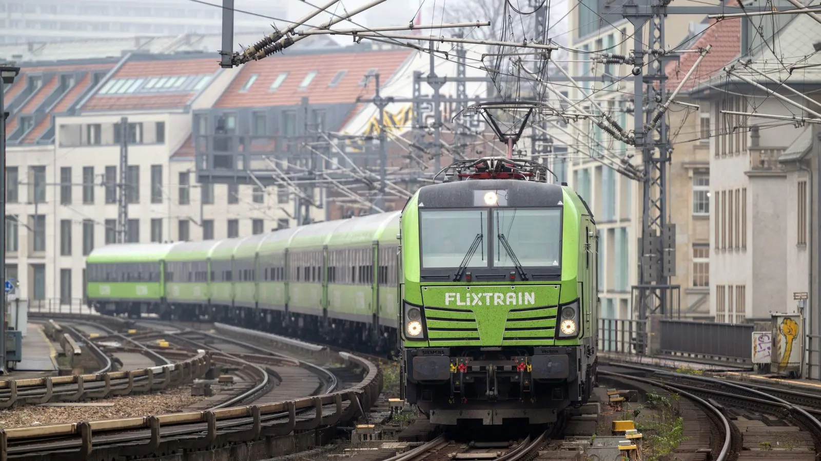 Flixtrain hat im deutschen Bahnnetz viel vor. (Foto: Soeren Stache/dpa)