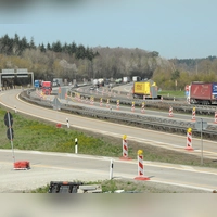 Nach jahrelanger Baustelle soll der sechsstreifige Ausbau der A6 Mitte Dezember abgeschlossen sein. (Archivbild: Wolfgang Grebenhof)