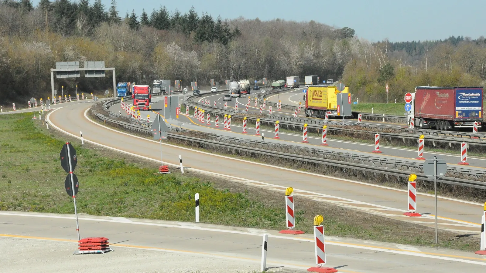 Die Autobahn 6 wird zwischen dem Kreuz Feuchtwangen/Crailsheim und der Landesgrenze ausgebaut. (Archivoto: Wolfgang Grebenhof)