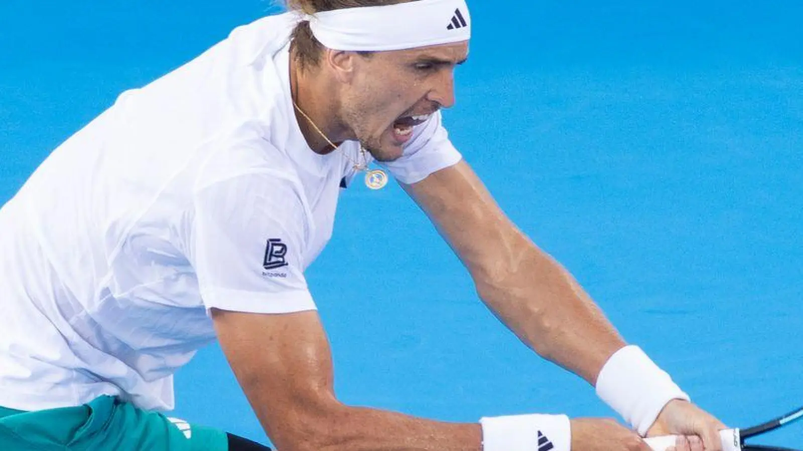 Alexander Zverev schied im Mixed-Wettbewerb der US Open früh aus. (Archivbild) (Foto: Wally Nell/ZUMA Press Wire/dpa)