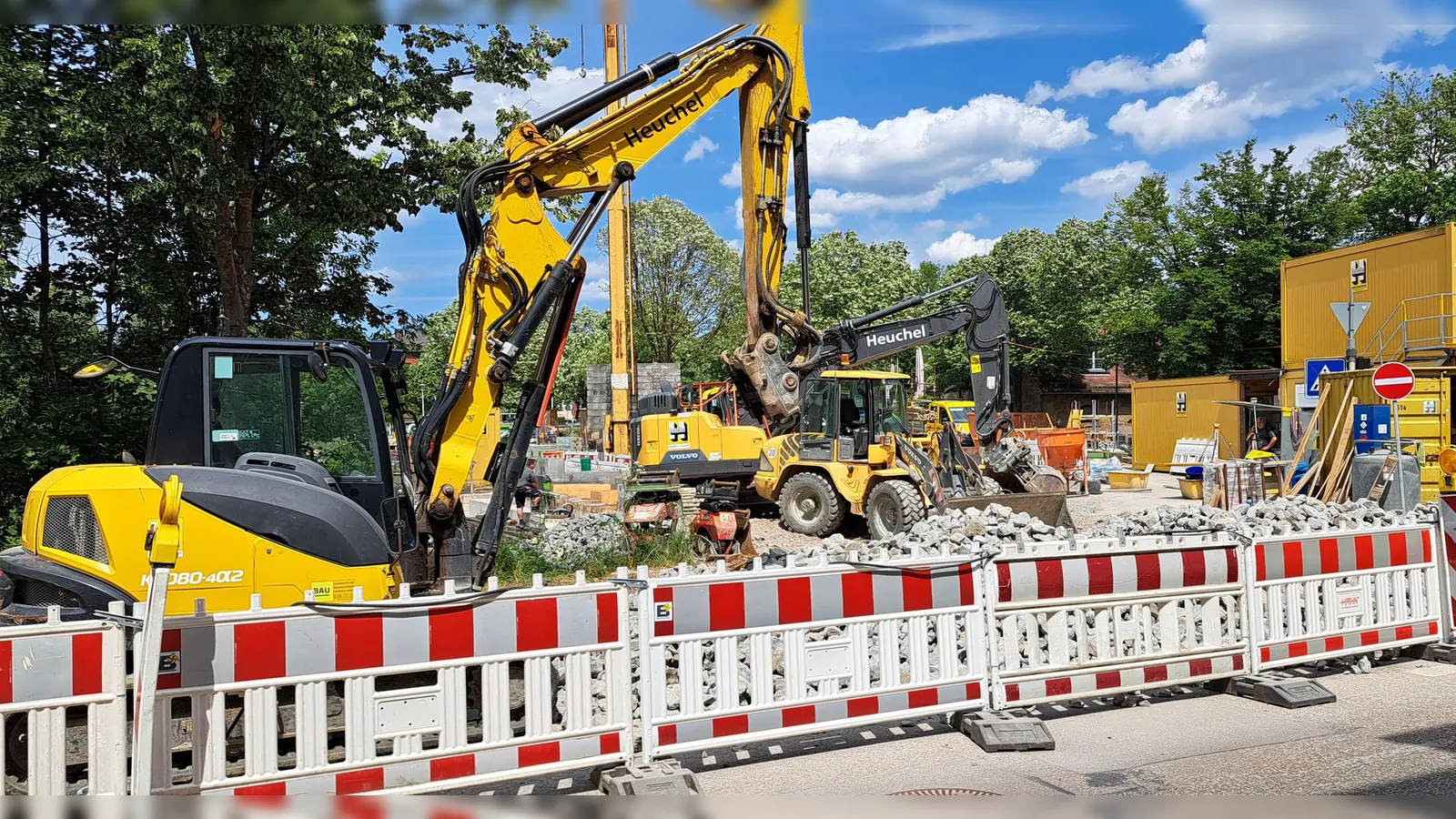 Bei den gerade laufenden Arbeiten für ein Schöpfwerk zwischen Voggenmühle und Kasernendamm gilt noch der Beteiligungssatz der Stadt von 35 Prozent. (Foto: Florian Schwab)