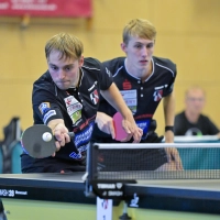 Daniel Rinderer (links) und Tom Schweiger bildeten in der vergangenen Saison ein erfolgreiches Doppel für den TSV Windsbach. (Foto: Martin Rügner)