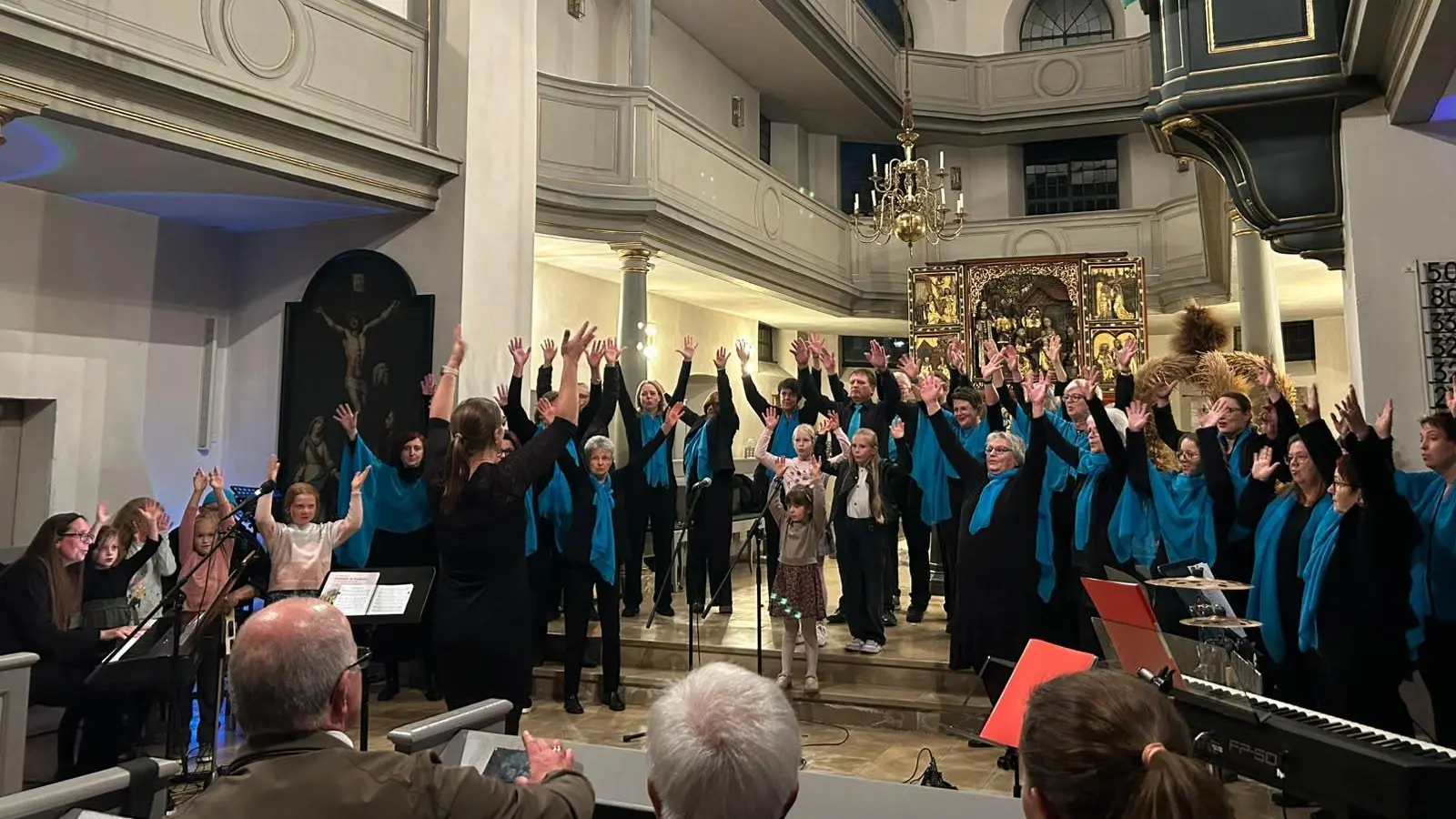 Seit über 15 Jahren bringt die Gospelnight Chöre zusammen und unterstützt mit den gesammelten Spenden soziale Projekte. (Foto: Michael Fleps)