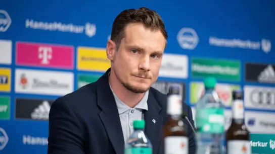 Der Präsident des Fußball-Zweitligisten Hamburger SV: Marcell Jansen. (Foto: Daniel Reinhardt/dpa)