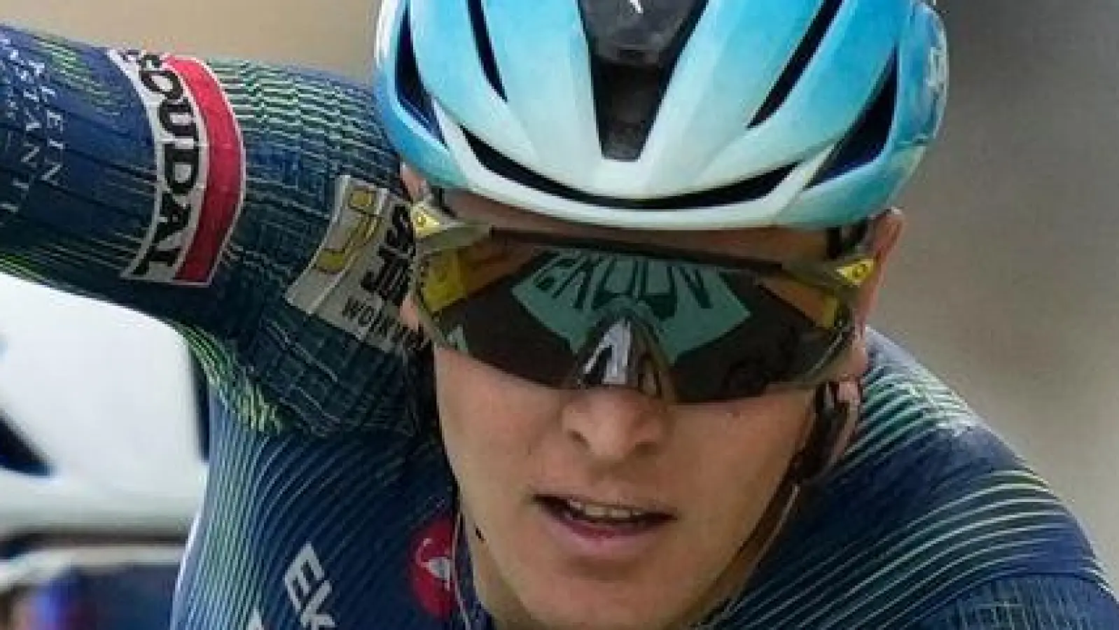 Tim Merlier holt seinen dritten Etappensieg bei der Tour 2026. (Foto: Mosa'ab Elshamy/AP/dpa)