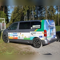 Vorbild für die ILE Rothenburg: Der Bürgerbus der NorA-Gemeinden Lehrberg, Flachslanden, Weihenzell, Oberdachstetten und Rügland fährt voll elektrisch. (Archivbild: Andrea Walke)