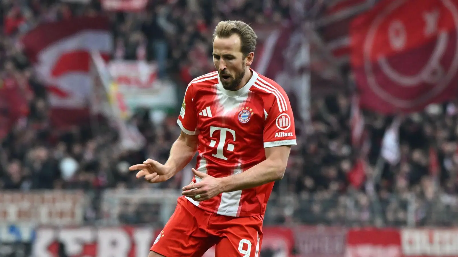 Bayern-Torjäger Harry Kane. (Foto: Carmen Jaspersen/dpa)
