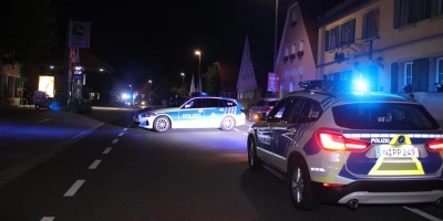 Die Geldautomaten-Sprengung in Colmberg löste eine großangelegte Fahndung aus – bislang ohne Erfolg. (Foto: NEWS5/Markus Zahn)