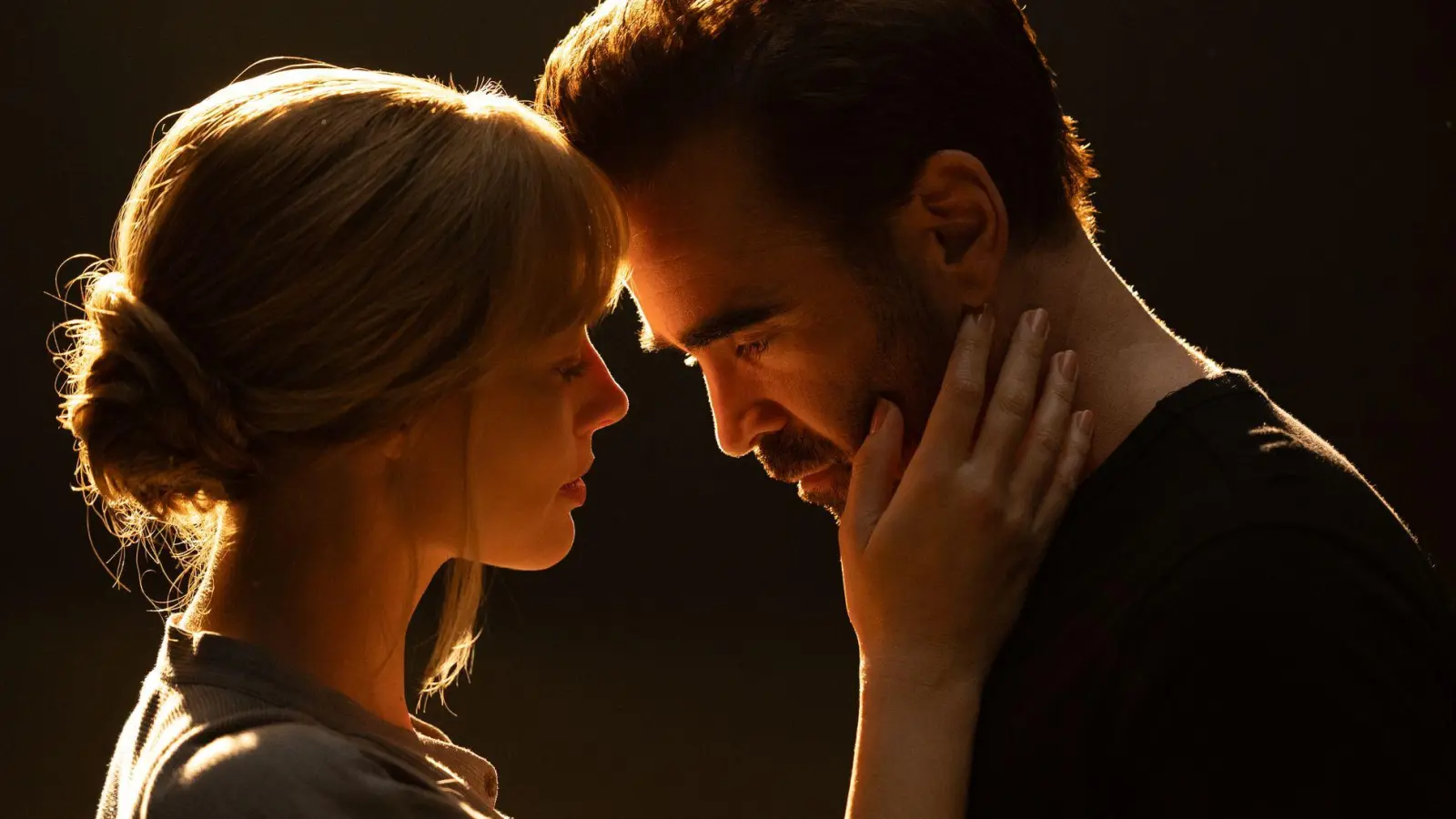 Ein Plädoyer für den Mut zur Liebe: Margot Robbie als Sarah und Colin Farrell als David in dem Film „A Big Bold Beautiful Journey“ (Foto: Matt Kennedy/Sony Pictures /dpa)