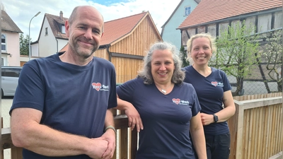 Die Köpfe hinter dem Verein Herz-Werk (von links): Udo Heubusch, Anja Jörk und Daniela Hartl. (Foto: Anna Franck)