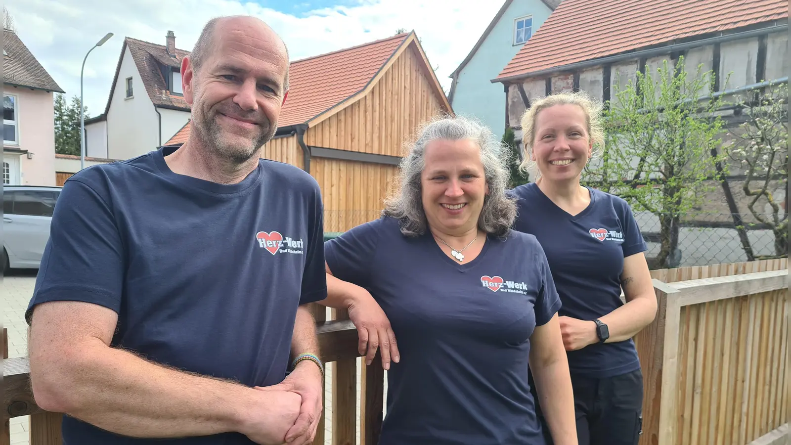 Die Köpfe hinter dem Verein Herz-Werk (von links): Udo Heubusch, Anja Jörk und Daniela Hartl. (Foto: Anna Franck)