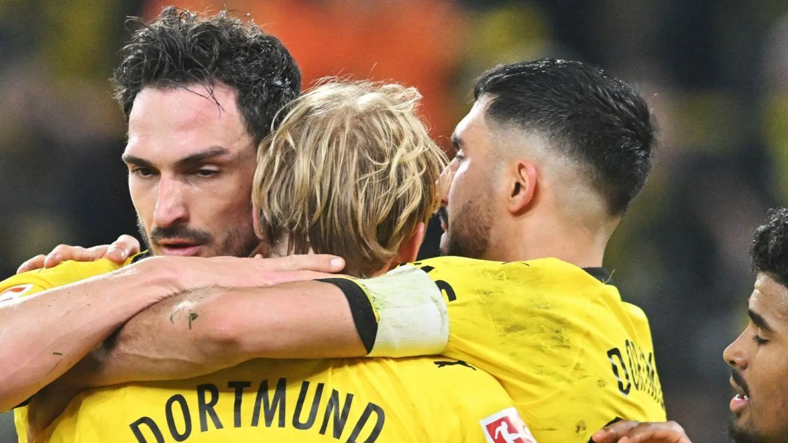 Ein Kopfballtor von Mats Hummels brachte Borussia Dortmund auf die Siegerstraße. (Foto: Bernd Thissen/dpa)
