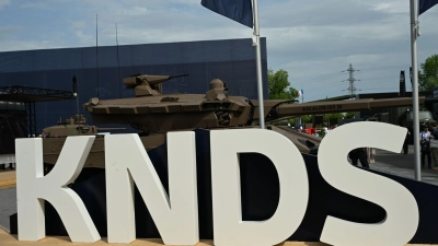 KNDS ist Hersteller von Waffensystemen wie Kampfpanzern und Panzerhaubitzen. (Foto: Wolf von Dewitz/dpa)