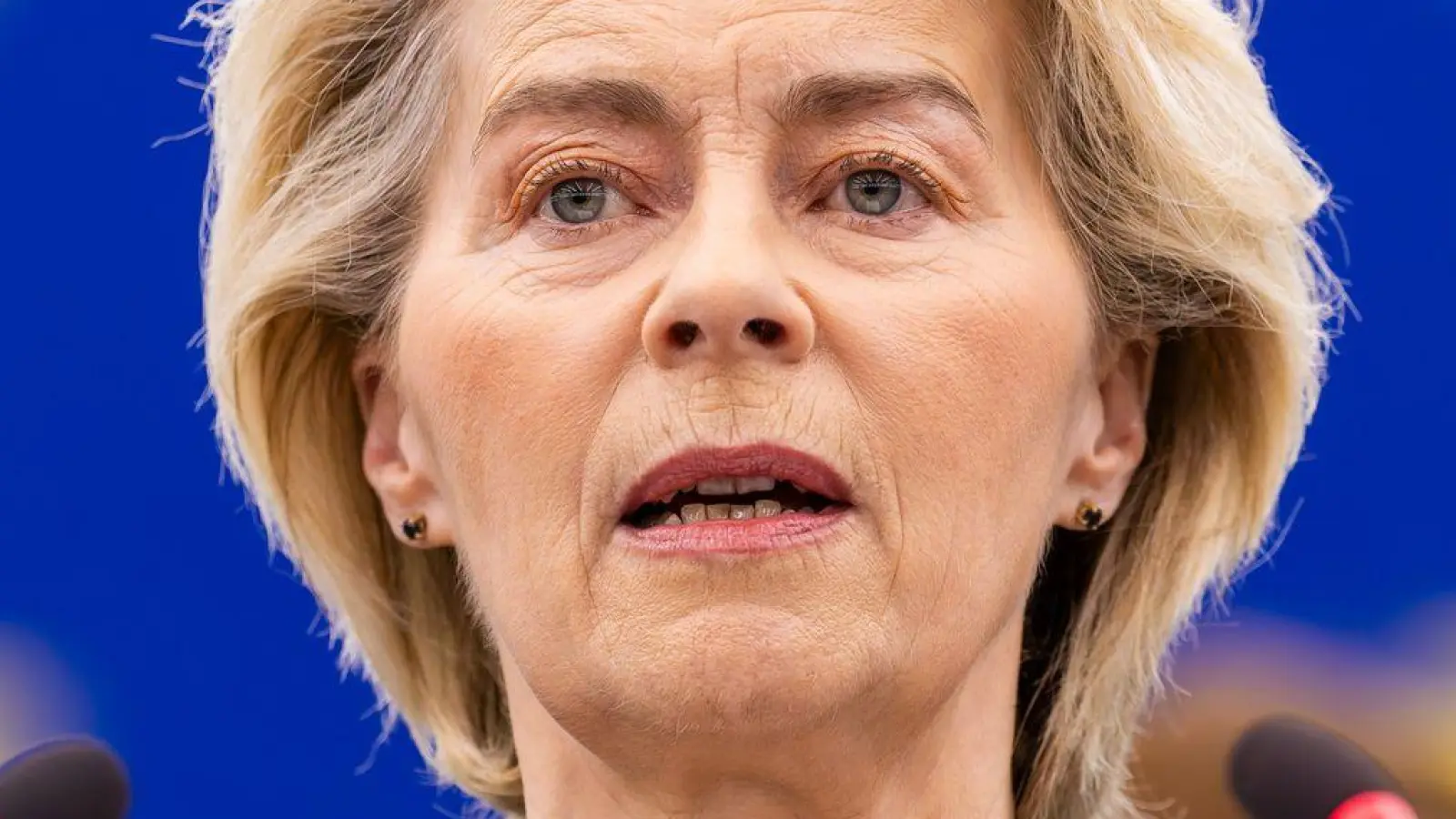 Vorherige Misstrauensanträge gegen Ursula von der Leyens EU-Kommission scheiterten deutlich. (Archivbild) (Foto: Philipp von Ditfurth/dpa)