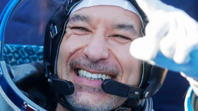 Der italienische Esa-Astronaut Luca Parmitano wird als erster Europäer beim Nasa-Mondprogramm „Artemis“ mitfliegen. (Archivbild) (Foto: Sergei Ilnitsky/EPA POOL/dpa)