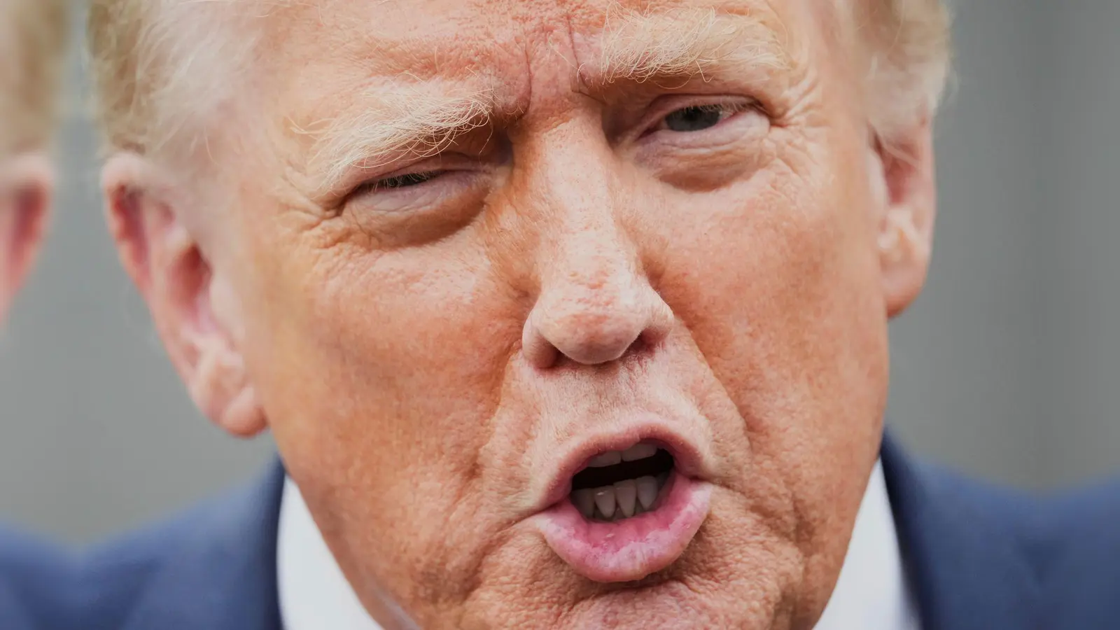 „Wir sind absolut vorbereitet“, sagt Trump in Richtung Russland. (Foto: Jacquelyn Martin/AP/dpa)