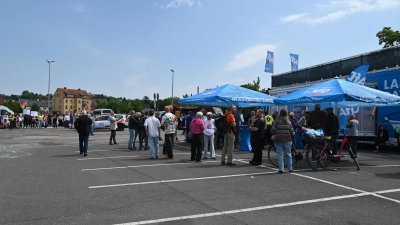 Die Resonanz auf Seiten der AfD und der Gegendemonstranten blieb am Veranstaltungstag überschaubar. Im Nachgang übten Vertreterinnen und Vertreter des Stadtrates aber deutliche Kritik. (Foto: Wolfgang Grebenhof)