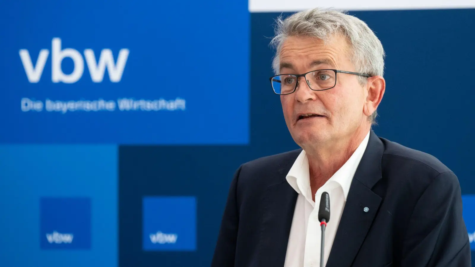 Der Hauptgeschäftsführer der vbw, Bertram Brossardt, zieht eine klare Abgrenzung des Verbands zur AfD. (Archivbild) (Foto: Sven Hoppe/dpa)