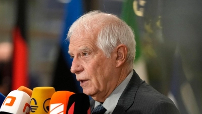 Josep Borrell hat einen Vorschlag zur Ausweitung des Antipiraterie-Mandats gemacht. (Foto: Virginia Mayo/AP/dpa)