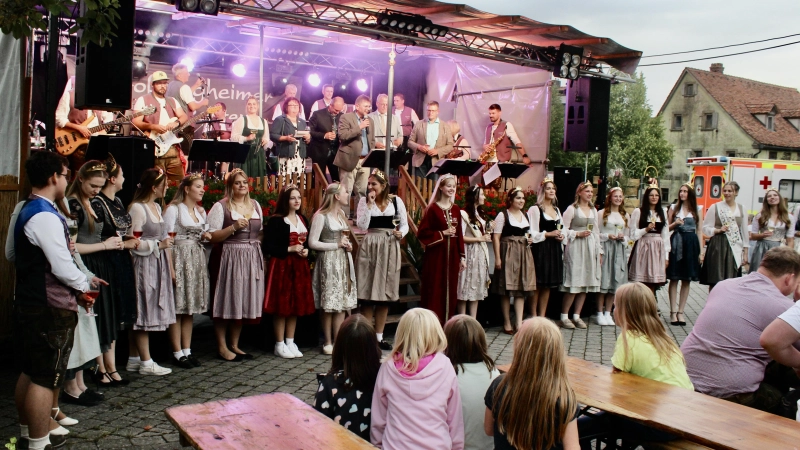Besuchen Sie das Weinfest in Markt Nordheim.  (Foto: Hans-Jochen Teufel)