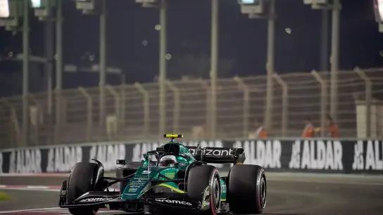 Das Rennen in Abu Dhabi wird für Sebastian Vettel vom Team Aston Martin das letzte seiner Karriere sein. (Foto: Hasan Bratic/dpa)