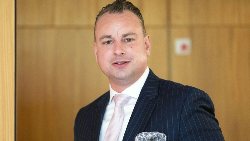 Der AfD-Parlamentarier Benjamin Nolte steht jetzt unter Beobachtung des bayerischen Verfassungsschutzes (Archivbild).  (Foto: Leonie Asendorpf/dpa)