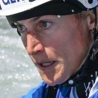 Ricarda Funk gewinnt beim Heim-Weltcup in Augsburg auch im Kajak-Cross. (Archivbild)  (Foto: Sebastian Kahnert/dpa)