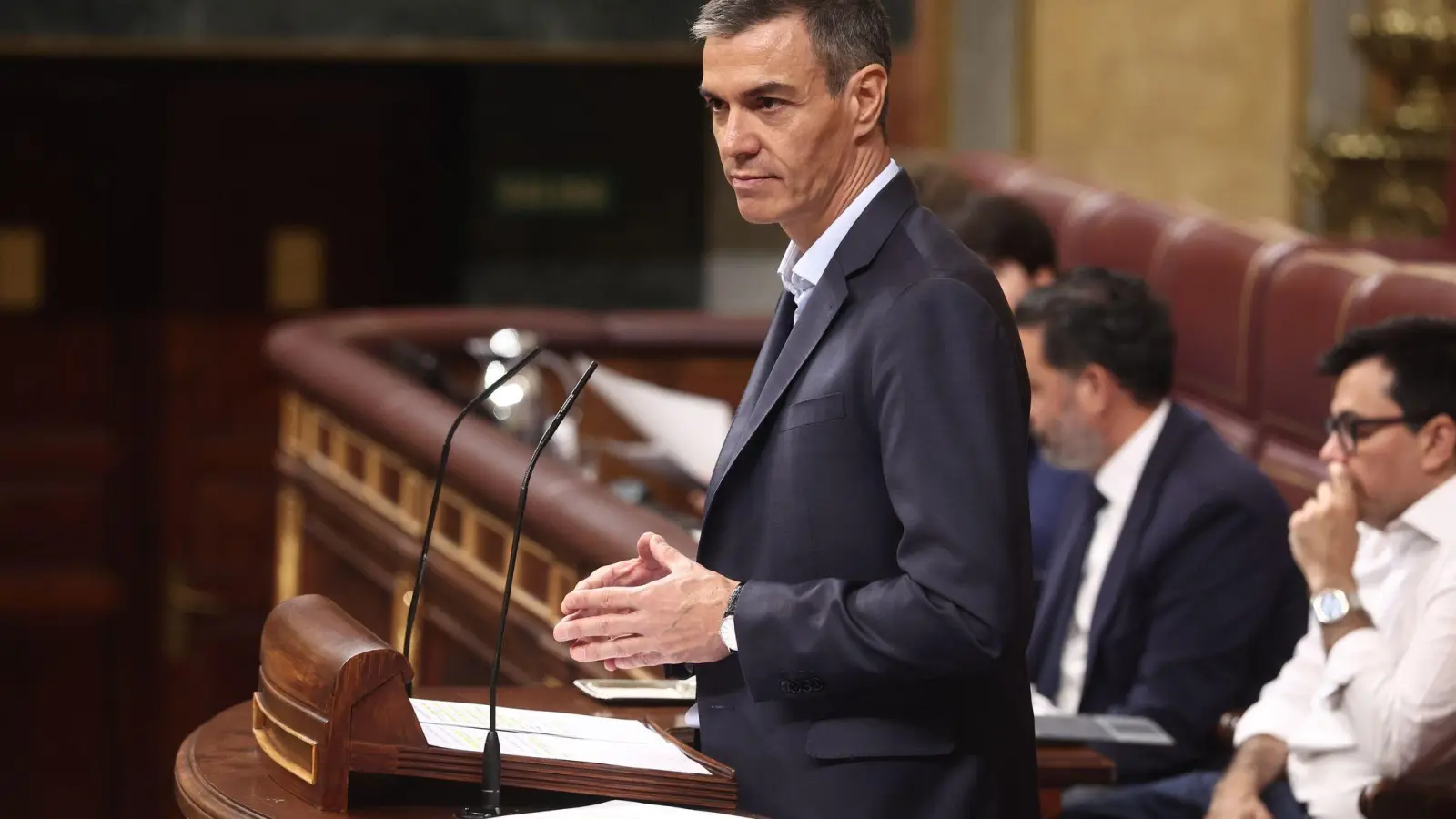 Seine Regierung habe viel erreicht, es blieben aber viele Probleme zu lösen, sagte Sánchez bei seiner Ankündigung. (Archivbild) (Foto: Eduardo Parra/EUROPA PRESS/dpa)